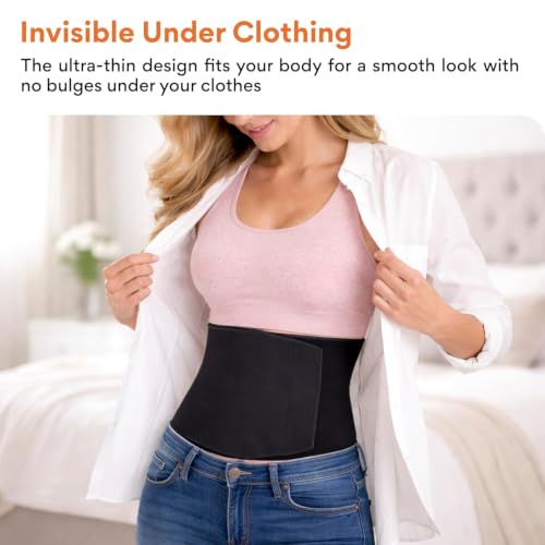 Image of ARPK Rubber Abdominal Belt After Delivery for Tummy Reduction | Lumbo Sacral Lower Back Support Belt | Postpartum Belly Wrap for Women | Lower Back Pain Relief | Breathable Adjustable Compression Belt for Men & Women (MULTI C)