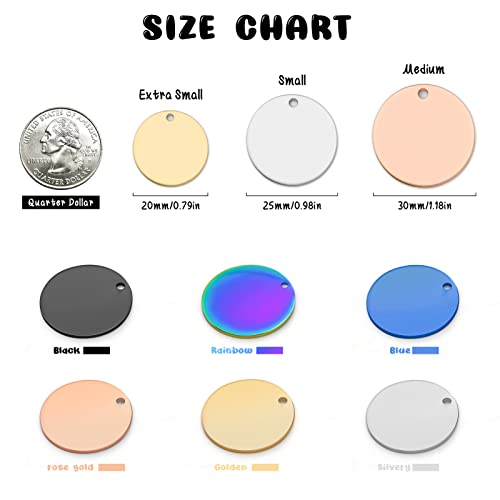 Jatebi Stainless Steel Pet Id Tag Dog Tags Personalized Front And Back Engraving Custom Cat Id Tags Personalized Dog Name Tag Cute Pet Tags For Collars Glossy Dog Tags(X-Small Black) #TOP1