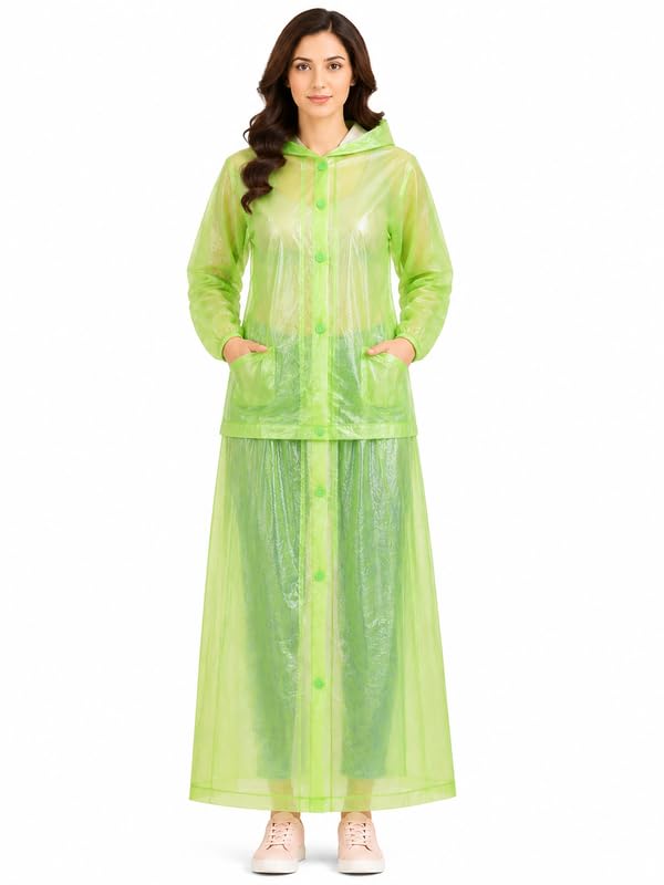 Image of Romano nx 100% Waterproof Rain Skirt Top Jacket for Women Rain Coat with 3 Years Warranty in 28 Colors