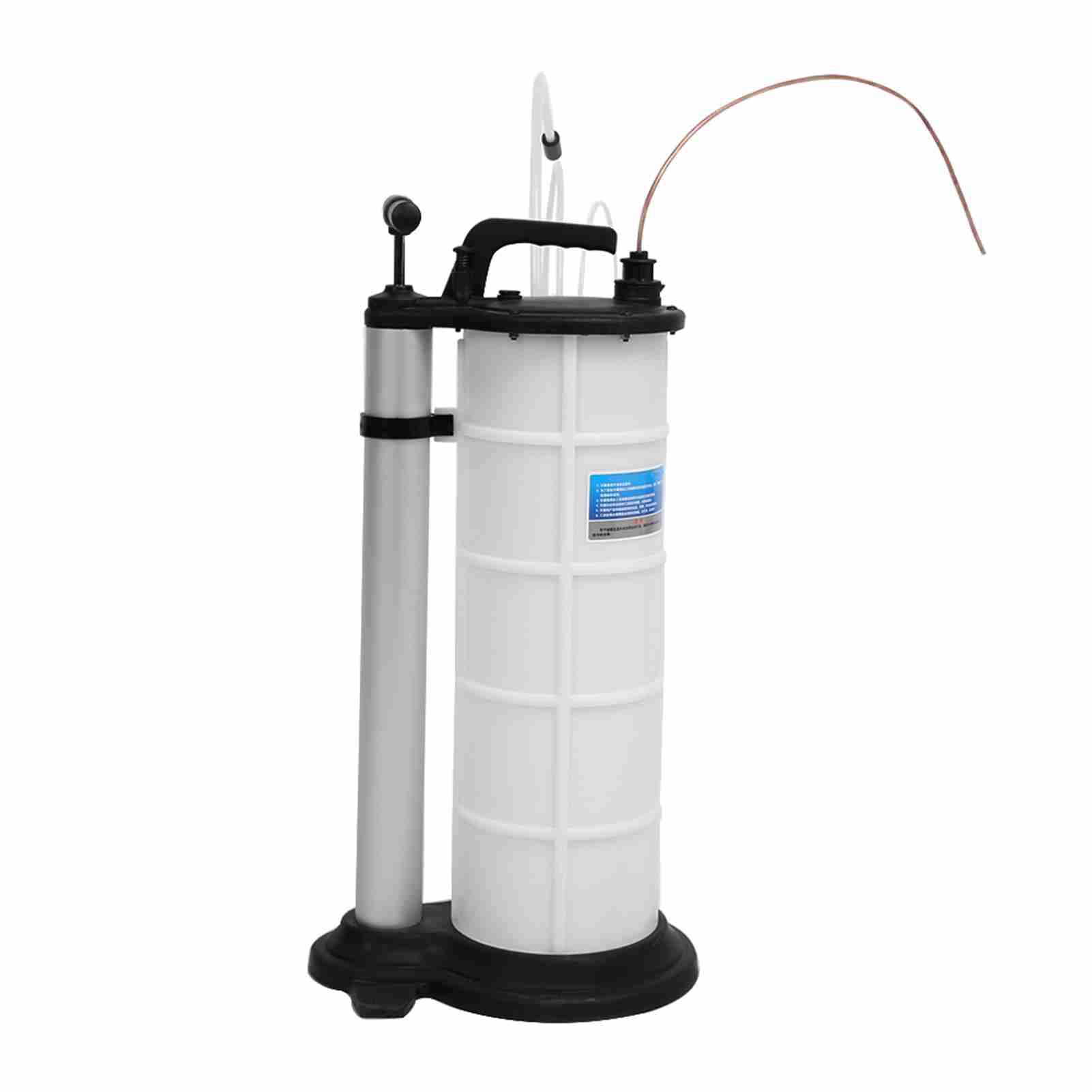 AMONIDA Pompa Dell'Olio da 9 Litri Pompa di Estrazione Ad Aspirazione Efficiente Azionata Manualmente per Il Trasferimento di Olio Motore e Marino 9 Litri