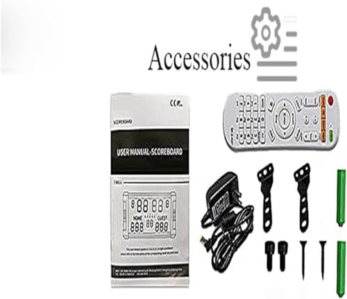 Marcador Electrónico LED con Control Remoto Inalámbrico miniatura 5