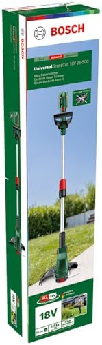 Bild 6 - Bosch Akku-Rasentrimmer UniversalGrassCut 18V-26-500 (zum Rasentrimmen und Kantenschneiden; Ladezeit: 65 min; Schnittkreisdurchmesser: 26 cm; 18-Volt-System; ohne Akku oder Ladegerät)