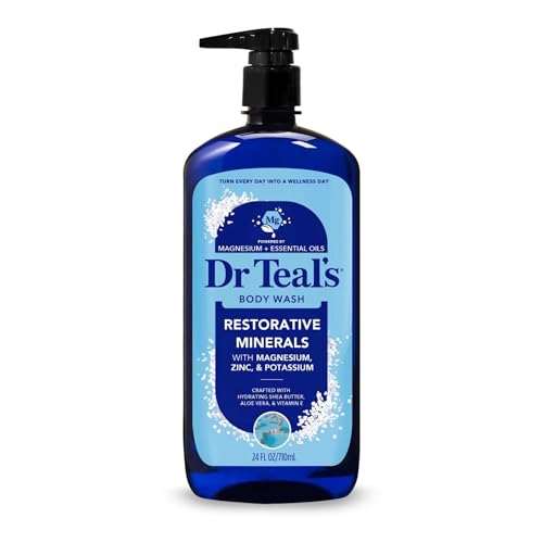 Dr Teal's Body Wash, Restorative Minerals with Magnesium, Zinc & Potassium (Body Wash Set of 2) - image 8