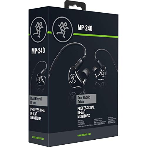 Miniatura 4 de Mackie Mp-240 Monitores Intraurales Iem Con Aislamiento Acústico Y Conectores Mmcx Giratorios