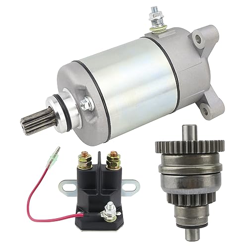 Image of Starter w /Bendix & Relay for Polaris Sportsman 500 /Scrambler 500 /Magnum 330 /500 /Trail Boss 330 /Ranger 500 4x4 6x6 /Ranger 425 2x4 /ATP 500 330 4x4