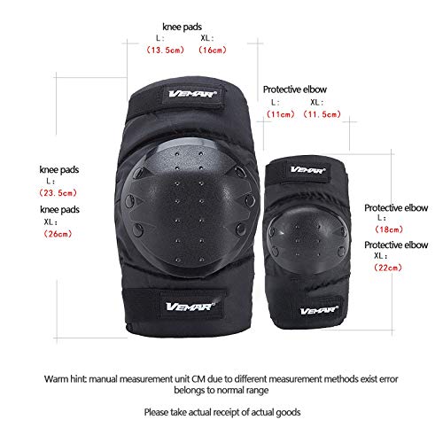 LVOD Ciclismo Engrenagem Anti-Queda Na Altura Do Joelho E Cotoveleiras São Equipados Com um Curto 4-