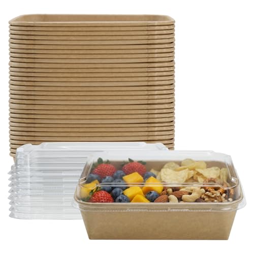 45oz Kraft Food Trays