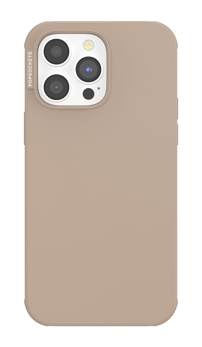 PopSockets iPhone 14 Pro Max Phone Case w/MagSafe- Latte