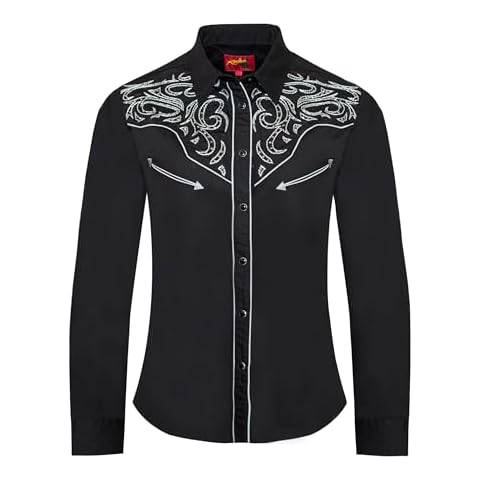 Rodeo Clothing Women’s Western Casual Button Down Shirt, Dimond Studded Cowgirl Country Outfit Shirts for Women 527 S Cover