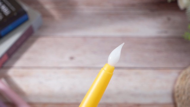 Image of Treela Battery Operated LED Taper Candles,Basic,8 Inch,Pastel