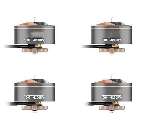 �݊���������܂� BETAFPV LAVA �V���[�Y 1506 4200KV �u���V���X���[�^�[���[�V���O�h���[�� UAV 34 �~�����[�g��/80 �~�����[�g���P�[�u�����A�N�Z�T���[(4PCS 80mm 4200KV)