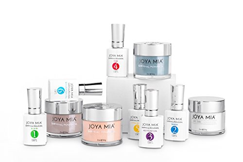 Joya Mia Complete Nail Dipping Powder Starter Kit with Powders,