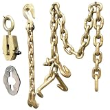Set#25 4-Piece Auto Body Frame Machine Tool Set with Jr. Clamp, RTJ Double Hook, Pull Chain Lock and MO Clamp...