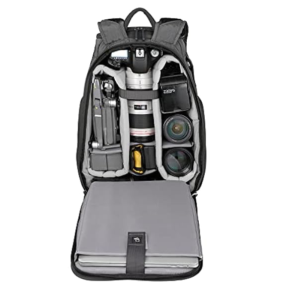Vanguard Veo Adaptor R48 GY - Mochila fotográfica con Apertura Trasera para cámara