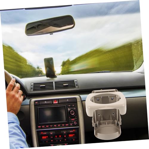 Portavasos expansor para carro beige miniatura 2