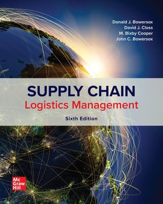 Loose Leaf for Supply Chain Logistics Management 1266821481 Book Cover