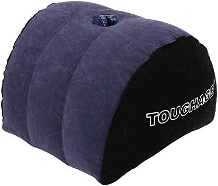 Portable Ultralight Inflatable Pillow Back Cushion Pads PVC Flocking Furniture