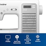 Brother CP100X Computerized Sewing and Quilting Machine, White