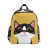 Diseño íntimo: bonita mochila para niños pequeños adopta un diseño de refuerzo de correa de pecho, lo que hace que tu hijo sea más fácil. Y correas ajustables para que coincida mejor con la altura de tu hijo.