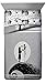 Jay Franco Disney Nightmare Before Christmas Moonlight 7 Piece Full Bed Set - Includes Reversible Comforter & Sheet Set - Features Jack Skellington and Sally - Super Soft Microfiber