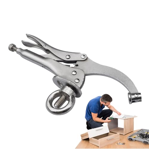 Weldphur Sujeción para Taladro de Columna | Mordaza de Sujeción para Mesa de Soldadura de 23 cm | Herramienta Multifunción Con Bloqueo Rápido Para Trabajar Metal, Madera, Soldadura Y Construcción