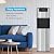 ICEVOKE Bottom Loading Water Cooler Dispenser for 3 or 5 Gallon Bottles - 3 Temperatures with Hot, Room & Cold Spouts, Child Safety Lock, UV Self-Cleaning, LED Display, Stainless Steel