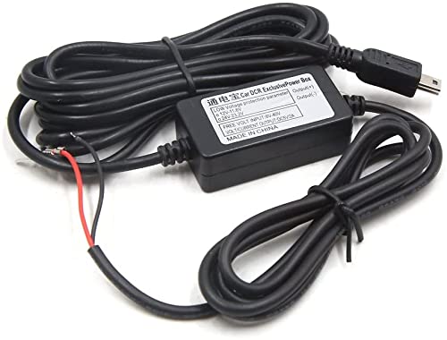 XYWHPGV DC 12-30V to 5V 2 5A USB Cable Car Dash Cam Camera Recorder Power Box cd7c0 40935