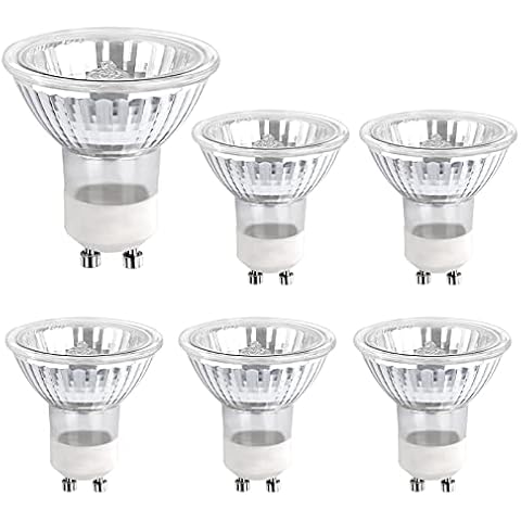 GU10 50W Dimmable Halogen Spotlight Bulbs Cover