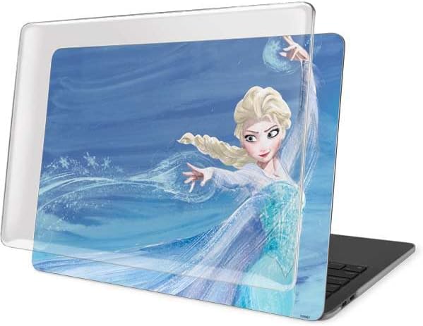 Skinit Laptop Case Plus Skin Compatible with MacBook Pro 13in M1 (2021) - Officially Licensed Disney Frozen Elsa ICY Powers Art Design