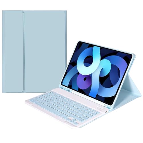 For Samsung Galaxy Tab A9 �P�[�X Galaxy Tab A9 (SM-X110/X115/X117) �L�[�{�[�h�t���P�[�X 8.7�C���` ���E���L�[�{�[�h �����\ ���C�z�� �y���z���_�[�t�� �X�^���h�@�\ �u���[�g�D�[�X�L�[�{�[
