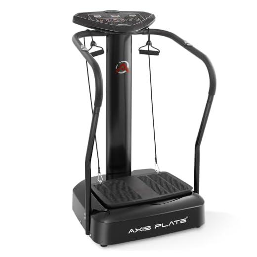 Axis-Plate Whole Body Vibration Platform Training and Exercise Fitness Machine