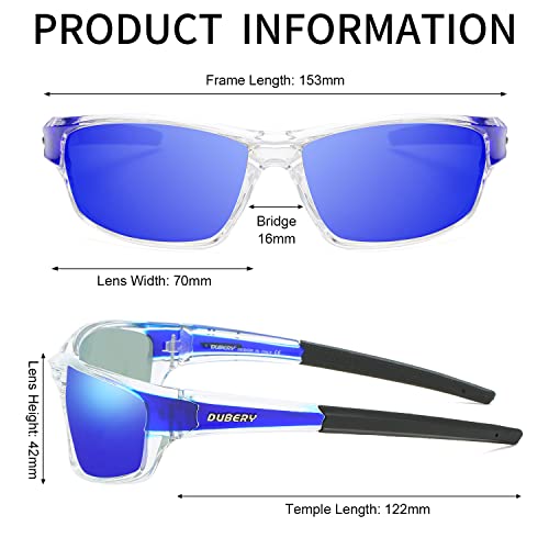 Image of Sports Polarized Sunglasses for Men Women Driving Fishing Baseball Cycling 100% UV Protection Wrap Around Sun Glasses