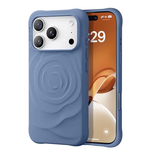 NIMASO iPhone 17 Pro p P[X MagSafeANZT[Ή VR Sʕی ϏՌ wh~ th~ 炳G  3D̃o ԕ 킢 lC  u[ Jo[ }Olbg }OZ[tΉ 