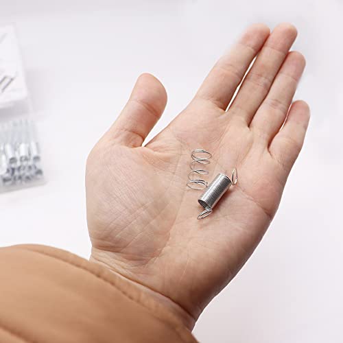 Image of Dianrui 200PCS Spring Assortment Kit 20 Different Sizes Mini Zinc Plated Steel Compression and Extension Springs for DIY Repair Project