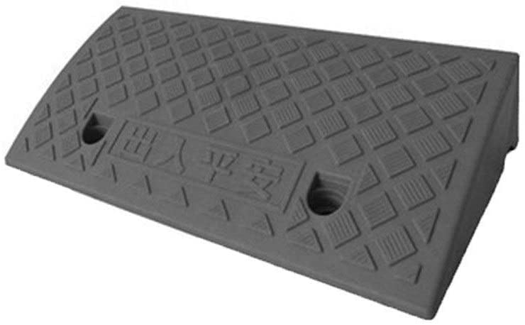 Rampe de seuil portable 7cm à 17cm antidérapante pour fauteuil roulant et scooter