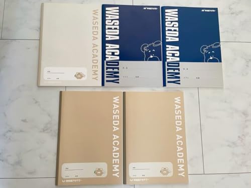 Amazon | 早稲田アカデミー A4 ノート 5冊セット | ノート | 文房具