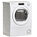 Candy Smart Pro CSOE H10A2TE S Sèche-linge 10 kg condensation, pompe à chaleur, 7 cycles rapides, Wi-Fi, tiroir Easy Case 5L, 66dba, classe A++