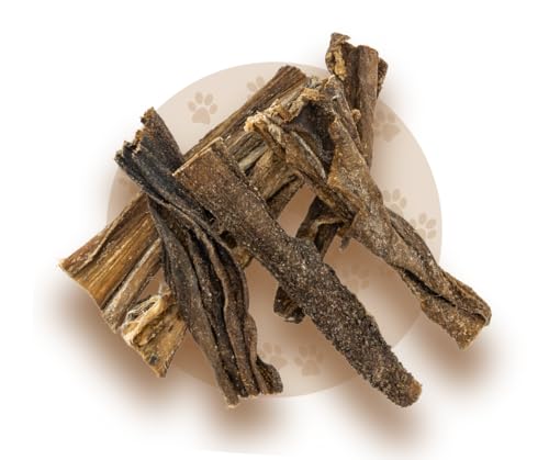 Warnick’s Hundeleckerli – Rinderpansen getrocknet 5 x 1kg – Naturkausnack für Hunde, fettarm, proteinreich, Zahnpflege, luftgetrocknetes Ergänzungsfutter