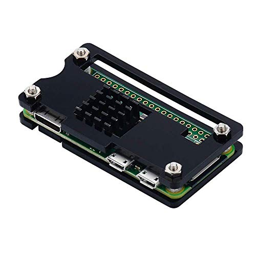 Raspberry Pi 2 W Zero Starter Kit for Raspberry Pi Zero W and Pi Zero 1.3 (Acrylic Black) - Image 2