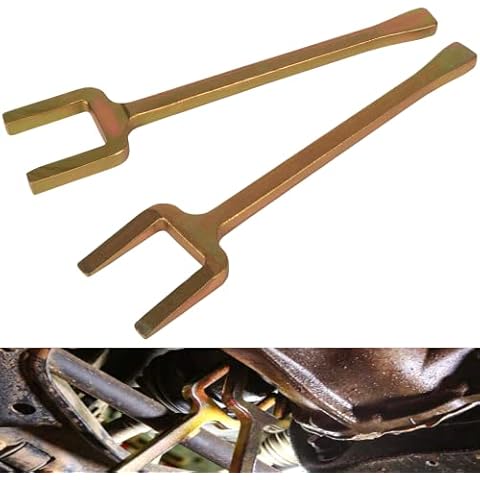 LAIKOU 2PCs 12020 Axle Popper Kit Inner CV Axle Removal Tool Set Fork & Shim for Remove Most Front Wheel Drive (FWD) Vehicles’ Half-Shaft Drive Axles & Fix Damaged CV Joint Cover