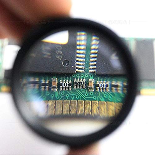 Lupa Monocular 30X, Lentes de Cristal óptico, minilupa portátil de Alta resolución, Lupa para Reloj de joyería, 43x43x30mm