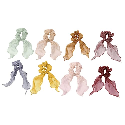 Élasticité supérieure chouchous nœud manquer pour femme active - 5