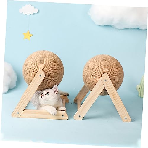 Balle à gratter pour chat : le jouet idéal pour maison de chat - 3
