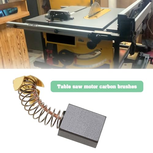 Micro Traders 2 Pairs of Table Saw Carbon Brushes OEM 5140033-19, Compatible with DeWalt DW745/DWE7480/ DWE7490X/ DWE7491RS/ DWE7499GD