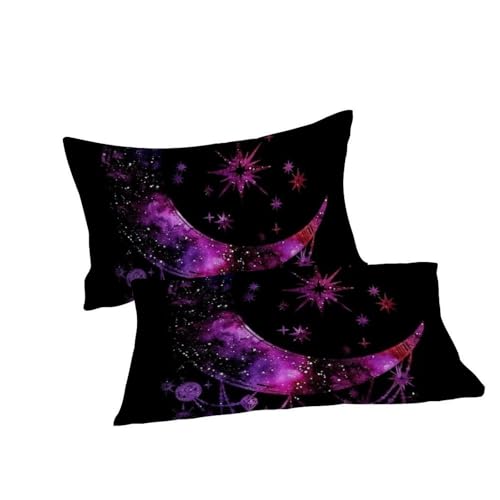 Ensemble housse de couette 3D imprimée avec fermeture éclair invisible