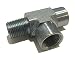 EDGE INDUSTRIAL Steel Street TEE 3/8" NPT HYDRUALIC/Fuel / AIR/Water / Oil/Gas / WOG