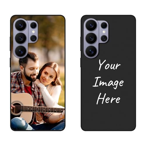 Cover Personalizzata con Foto per Samsung Galaxy S26 Ultra Custodia Personalizzabile con Immagini Collage Disegni Testo Nome Protezione in TPU Morbido, Idea Regalo per Compleanno Anniversario