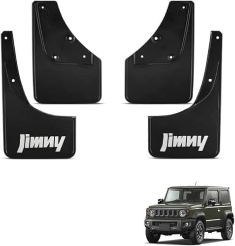 Catonlifer マッドフラップ 新型 スズキ ジムニーJB74 ジムニーシエラ JB74W フェンダー マッドガード 泥除け カスタム 外装パーツ 4P