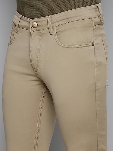 Image of Allen Cooper Regular Comfortable Mid Rise Denim Jeans for Men