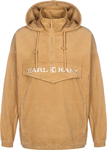 Karl Kani Retro Corduroy Windbreaker Herren Jacke (sand, S)